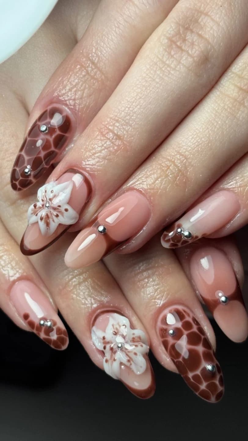 Mocha bloom luxe