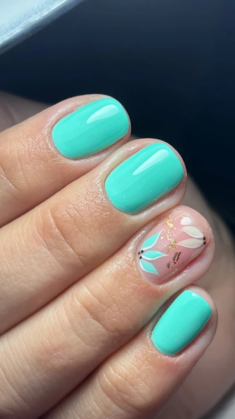 Mint petal chic
